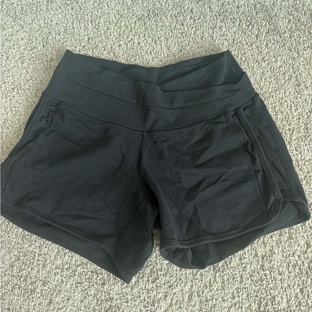 Lulu Black sweat Shorts